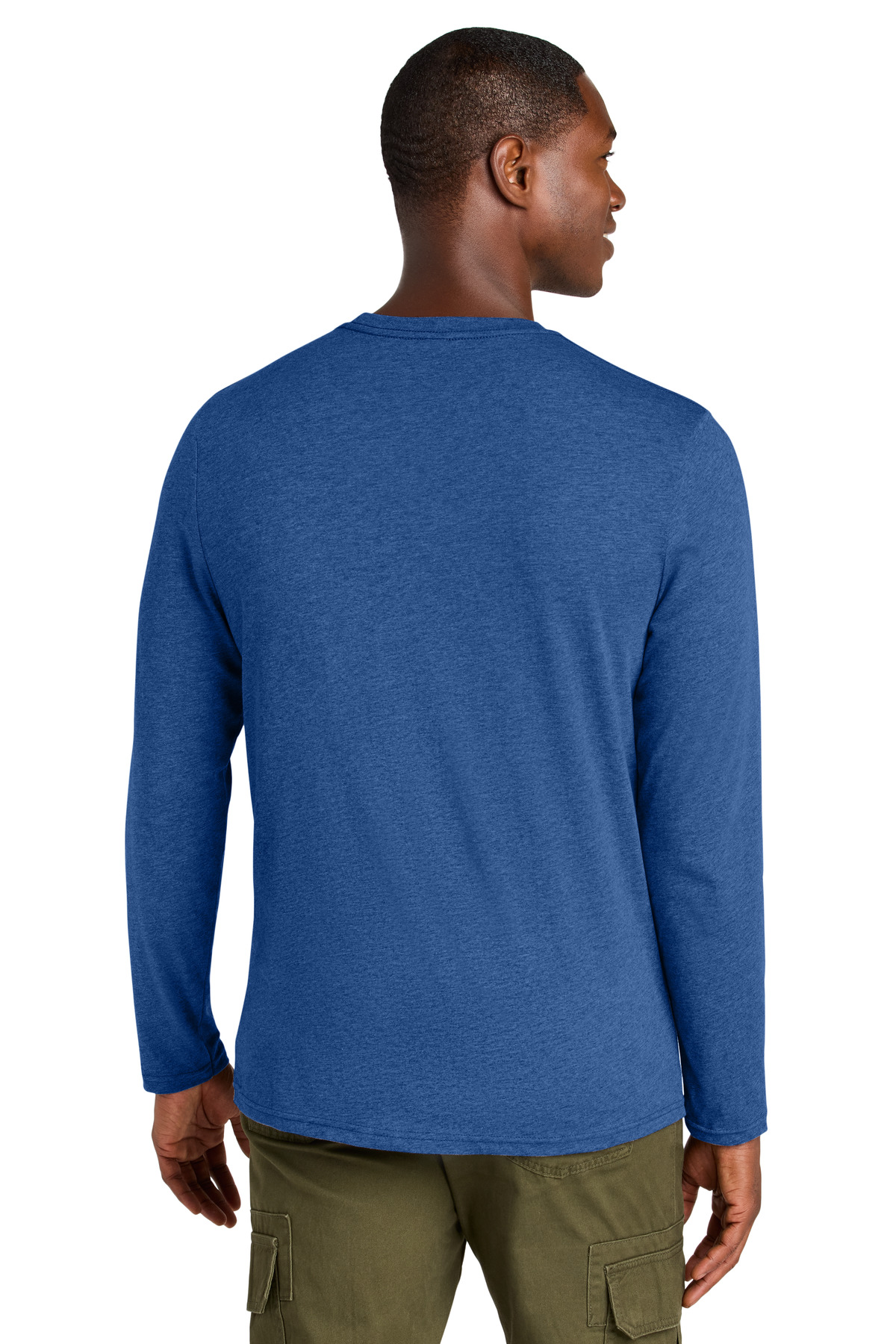 District Perfect Weight CVC Long Sleeve Tee DT185 61