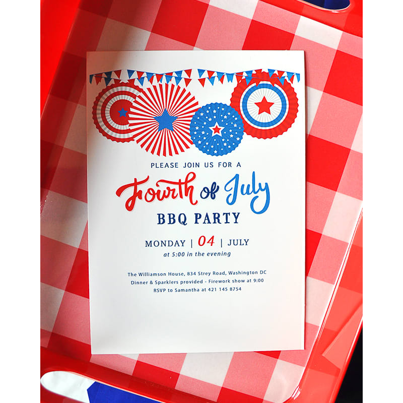 Custom Full Color 5 X 7 Inch Invitation Cards 73
