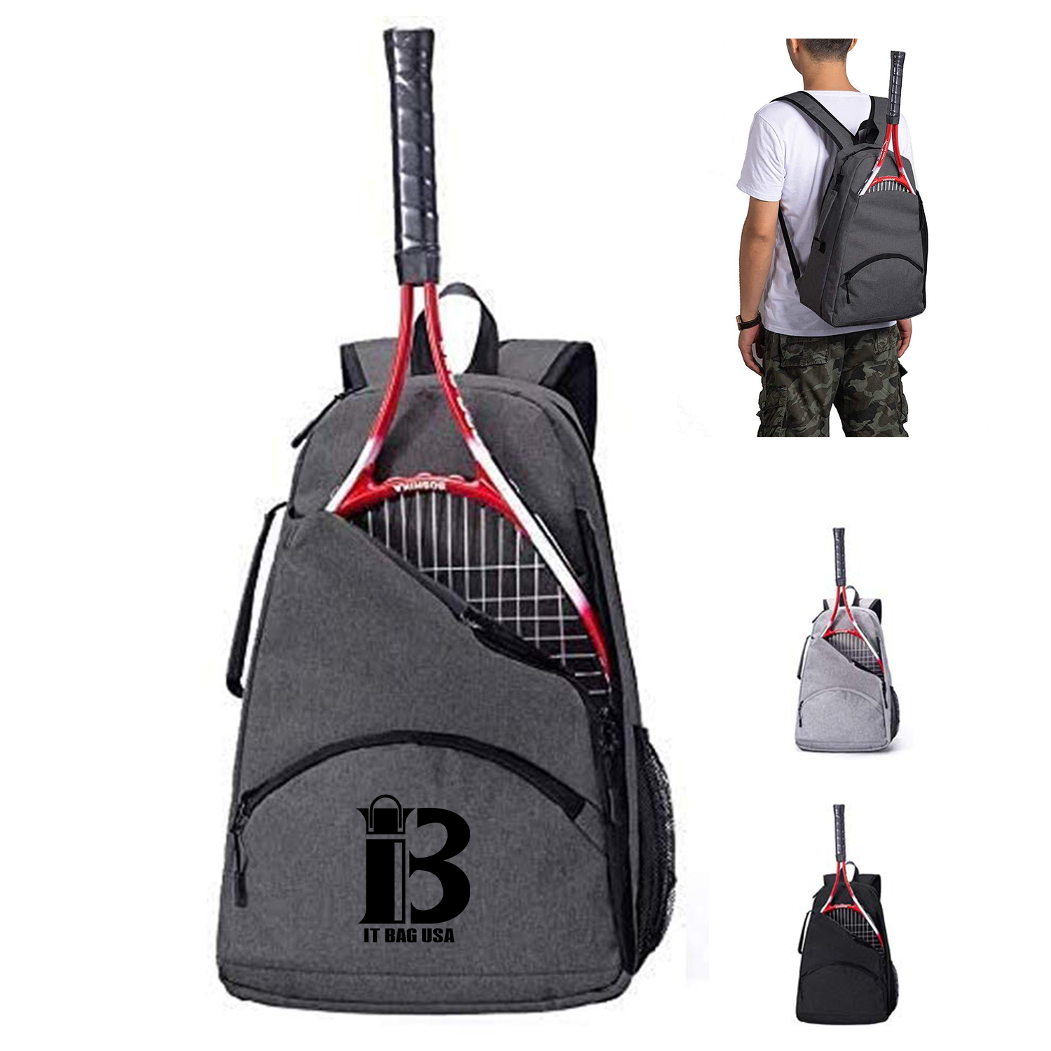 Unisex Durable Tennis Pickleball Bag 5