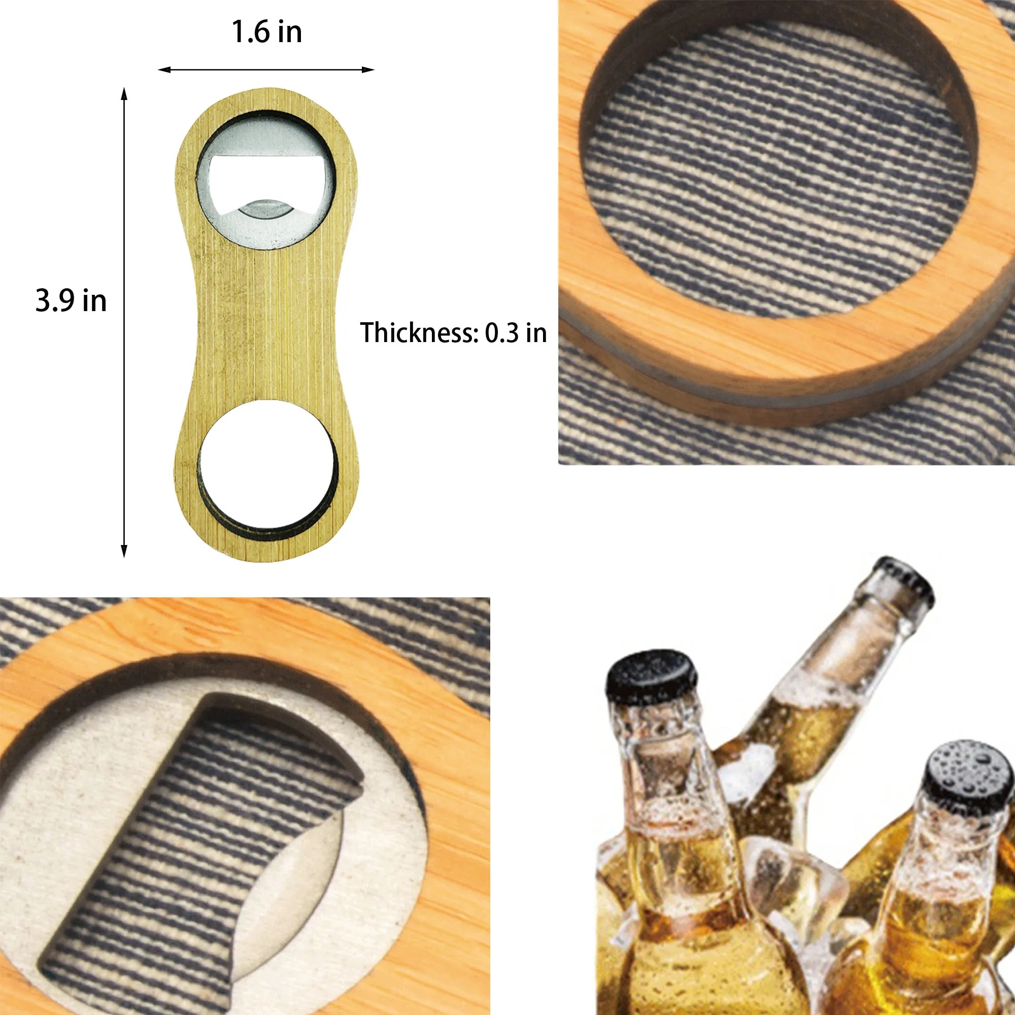 Bamboo Bottle Opener 4
