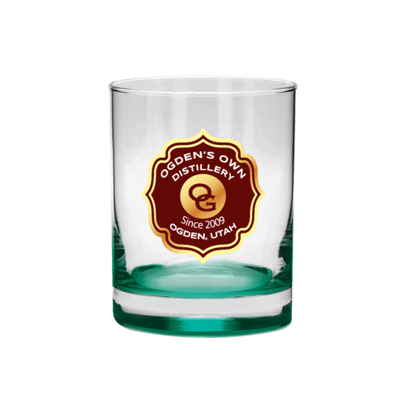 Cask Strength 13.5 oz Libbey Heavy Base Whiskey Rocks Glass 7