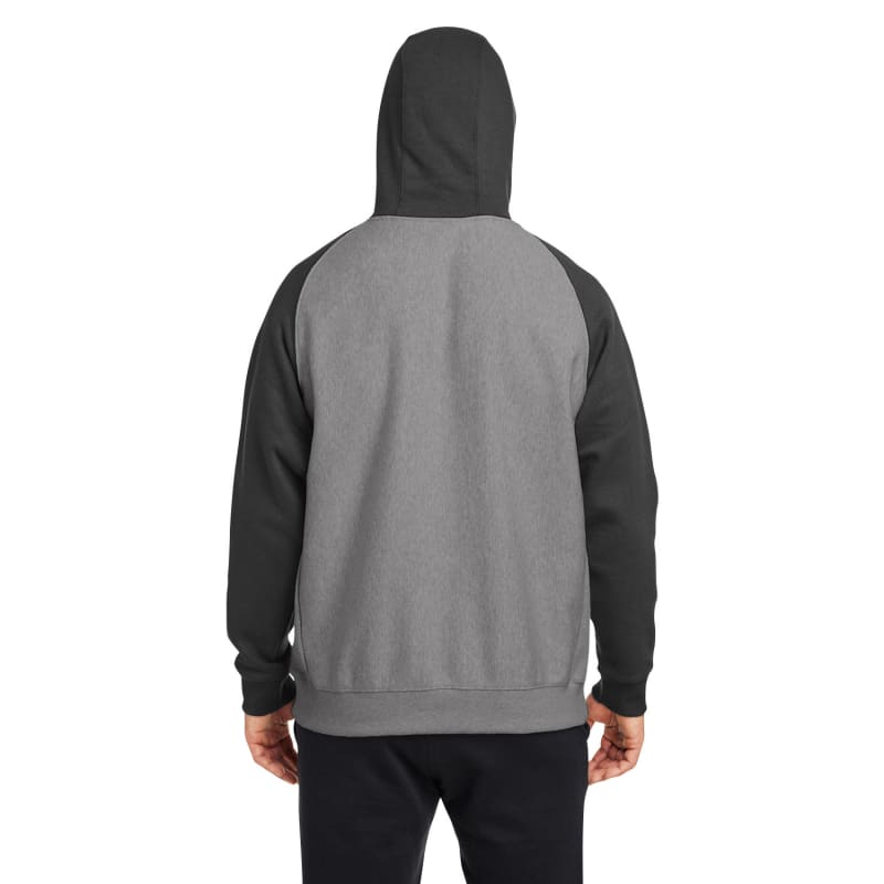 Team 365 Unisex Zone HydroSport™ Heavyweight Colorblock Hooded Sweatshirt 9
