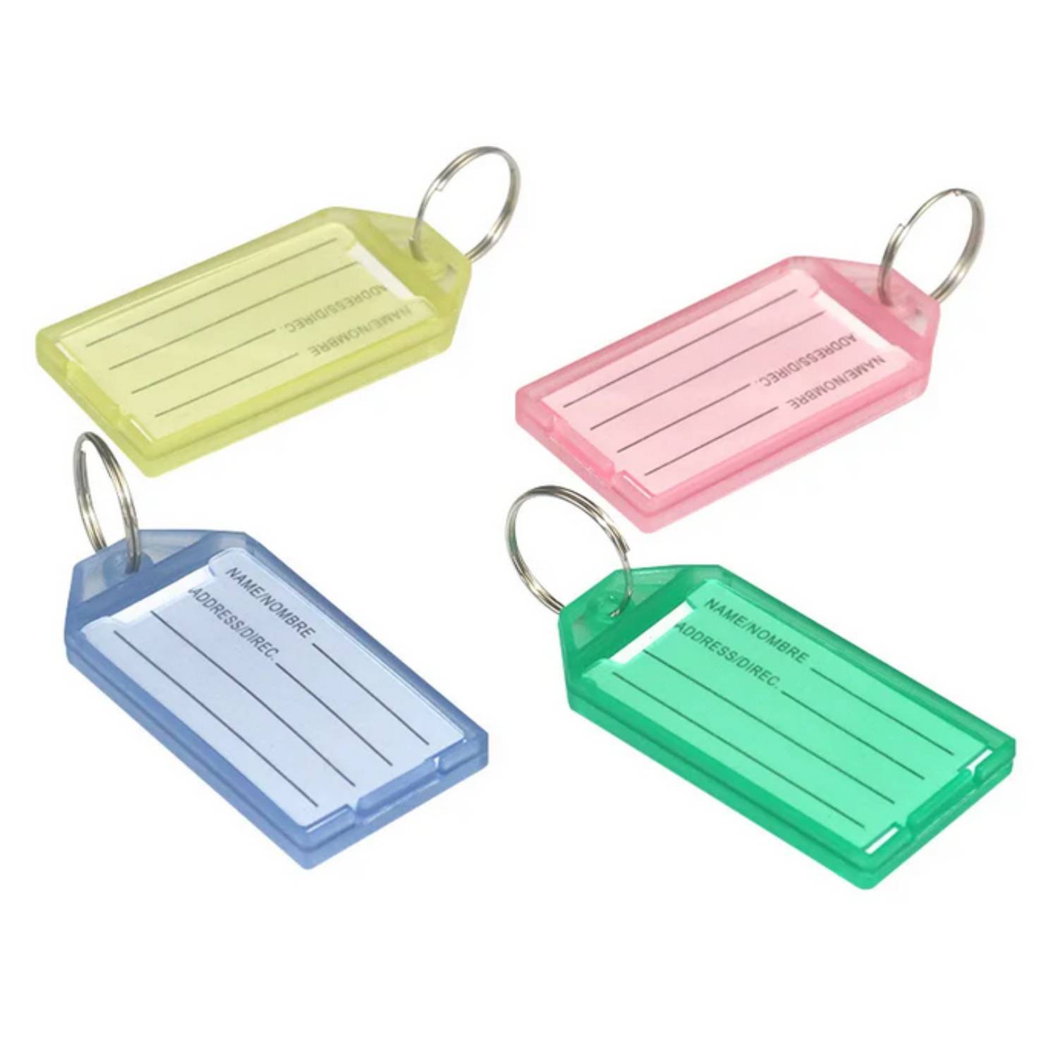 PVC Name Tag Keychain 9