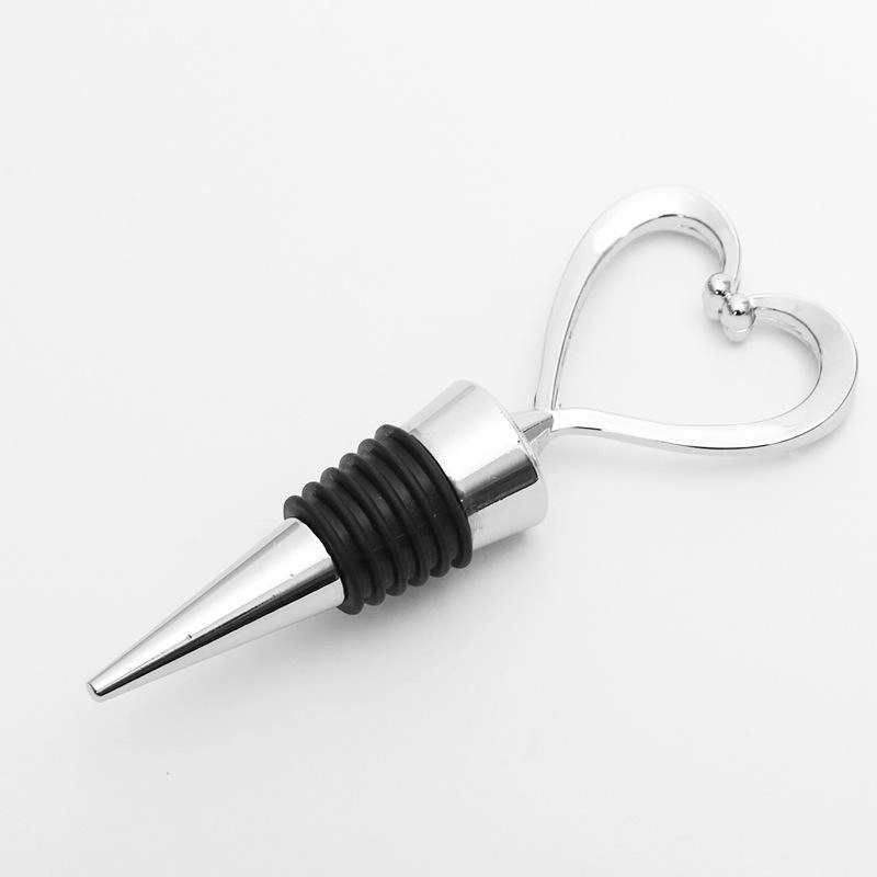 Custom Heart Shaped Wine Bottle Stopper 6