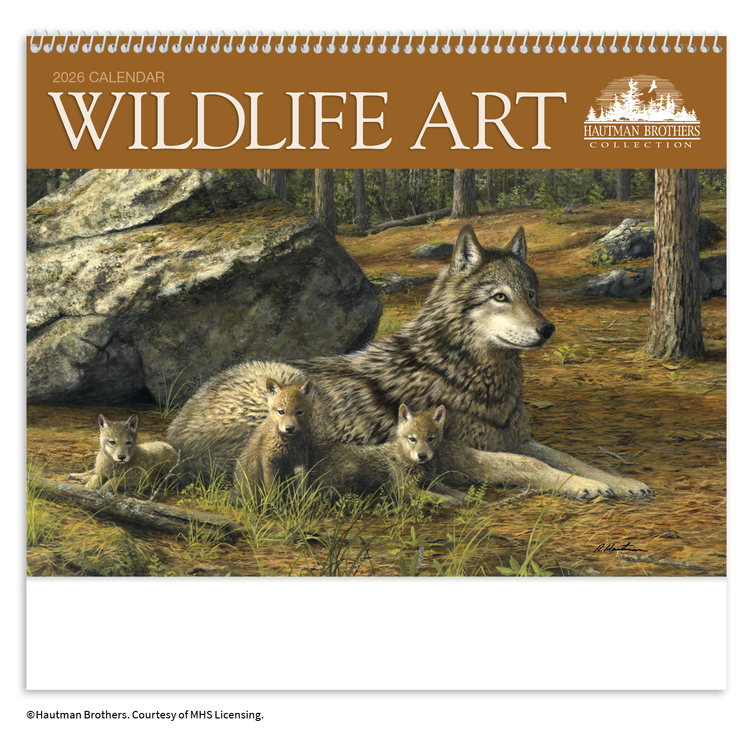 Triumph® Calendars Wildlife Art by the Hautman Brothers Calendar 17