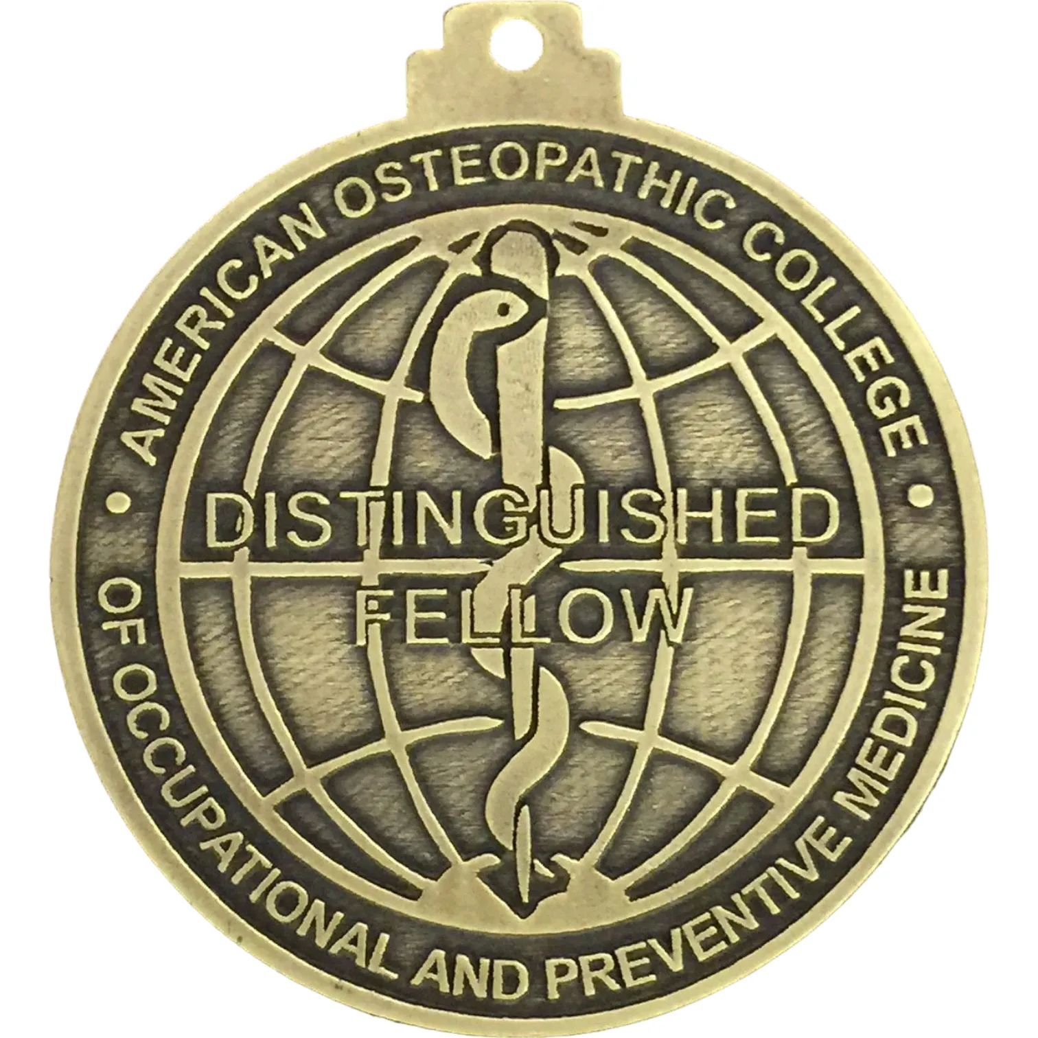 3 1/2" Custom Zinc American Made Medal 2