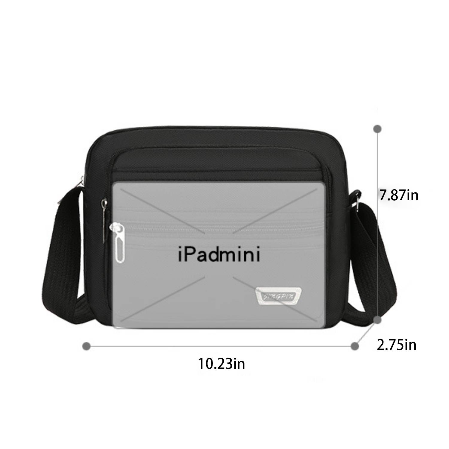 Minimalist Oxford Cloth Shoulder Crossbody Bag 6