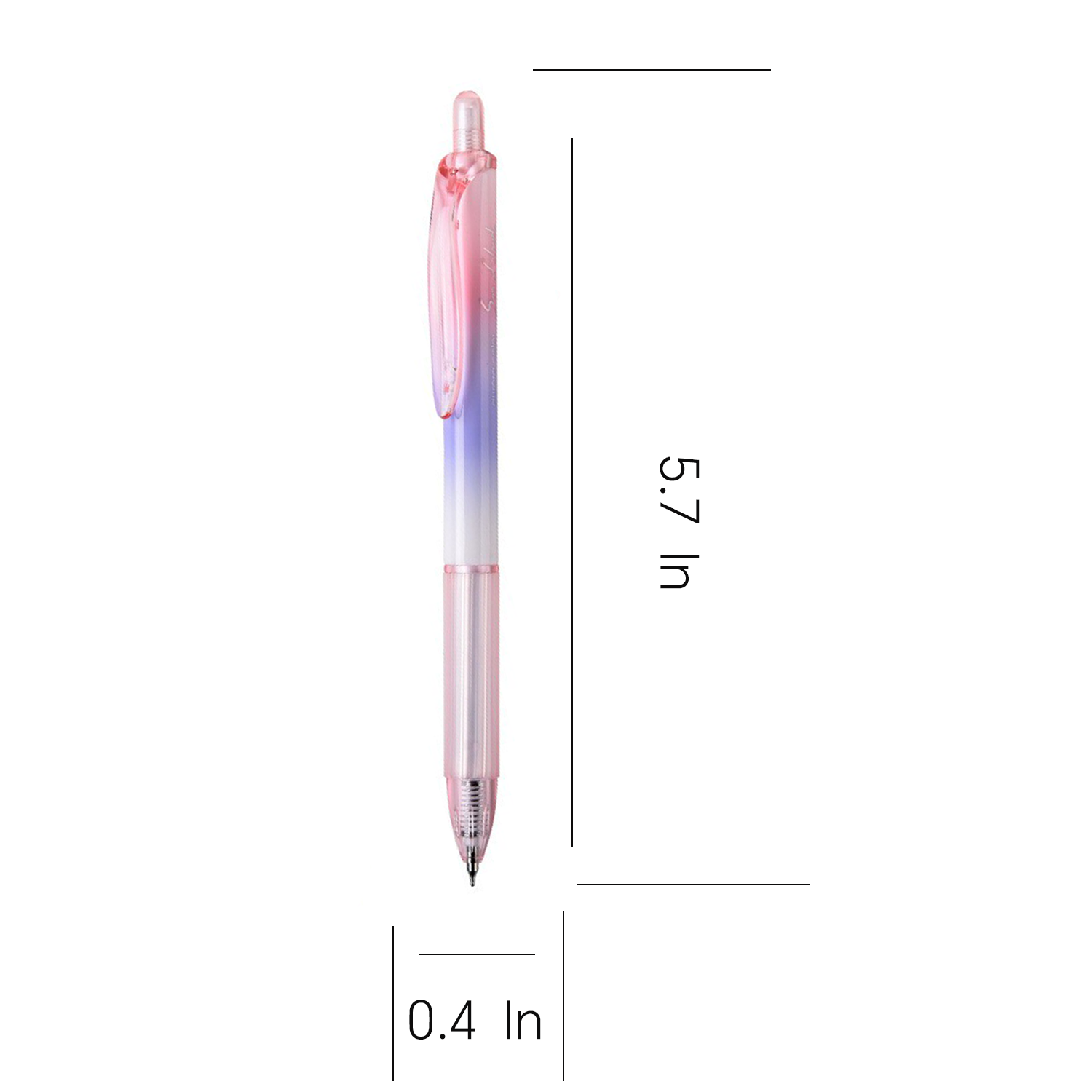 Refillable Plastic Gel Ink Pen 9
