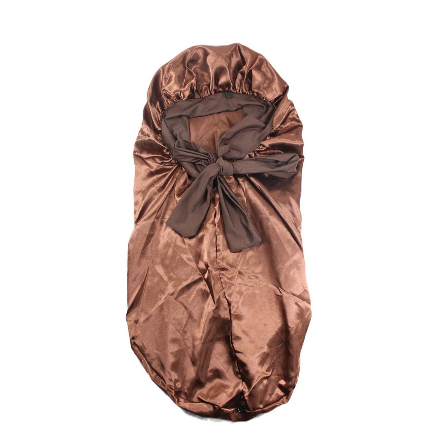 Satin Sleeping Hat Bowtie Headband 5
