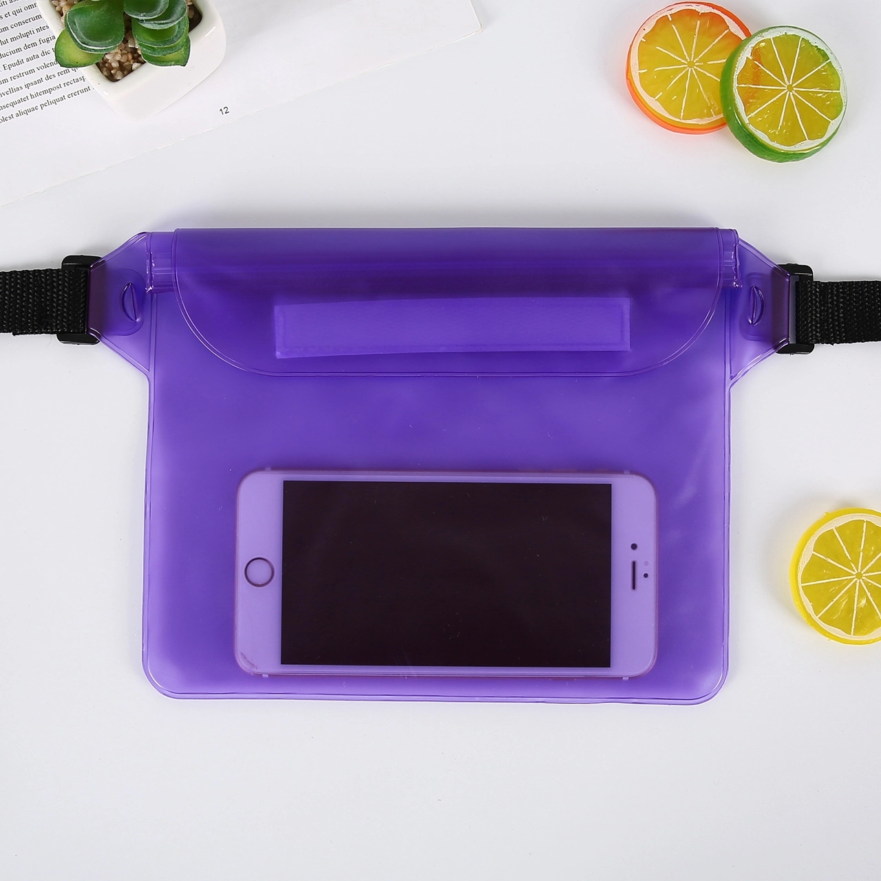 Waterproof Pouch Bag with Adjustable Waist Strap 4