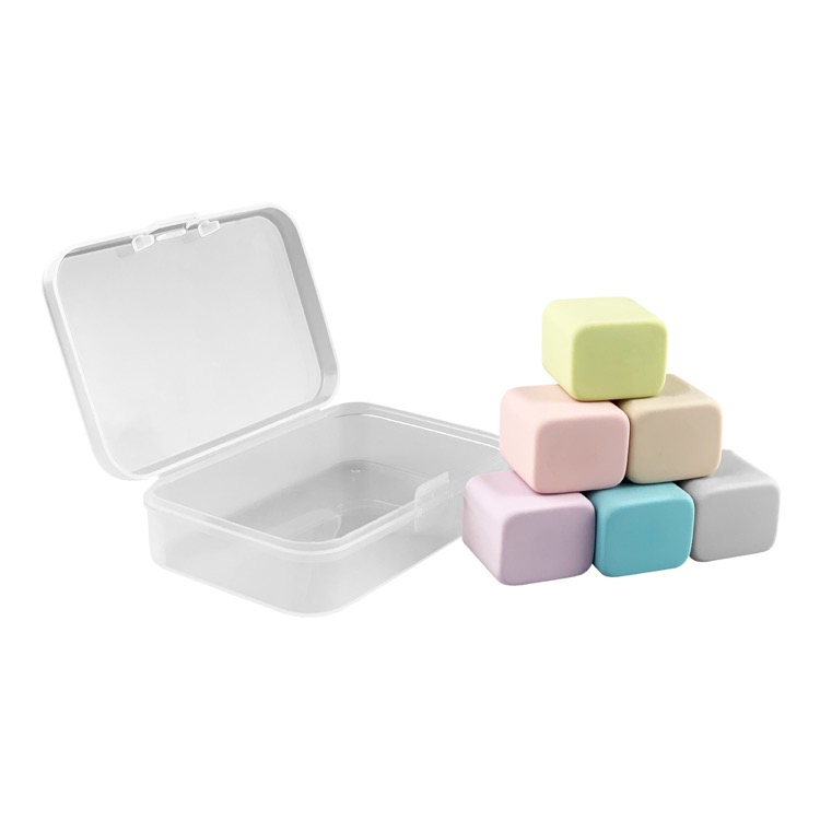 Happy Cube Rubber Eraser Set 3