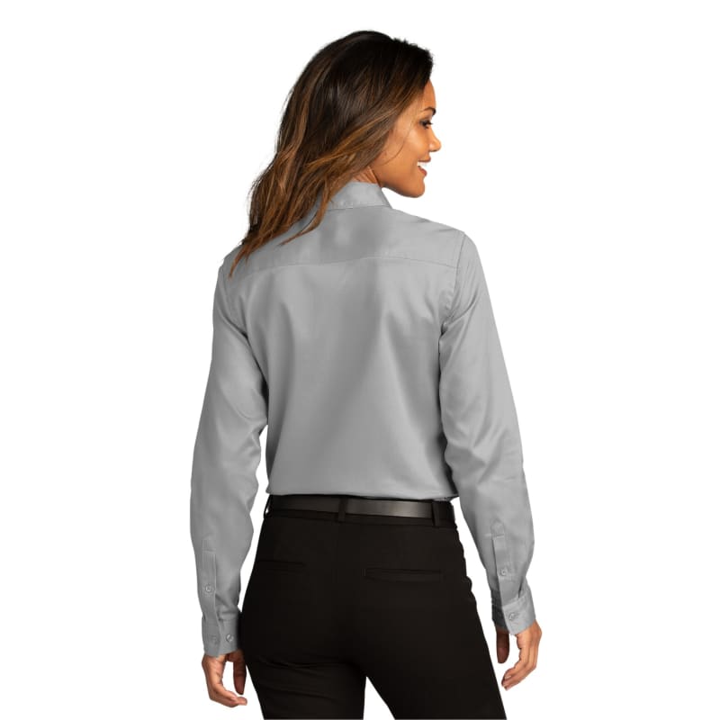 Port Authority Ladies Long Sleeve SuperPro React Twill Shirt. 19