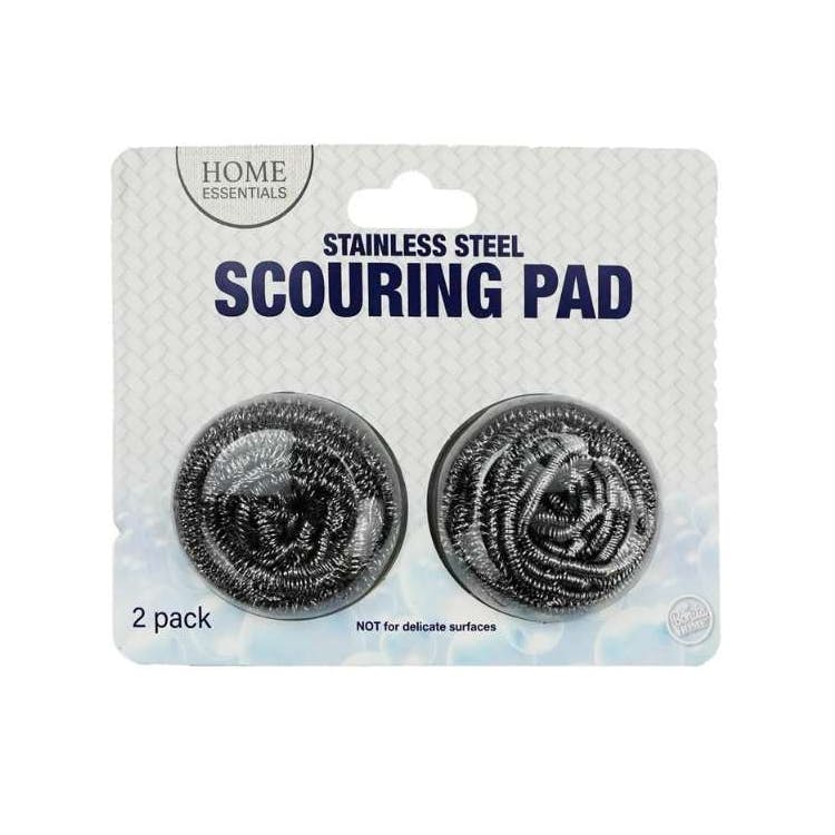 Bonita Home Stainless Steel Scouring Pads 2ct 1