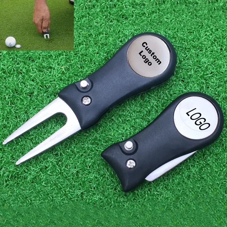 Golf Green Divot Repair Tool Ball Marker 1