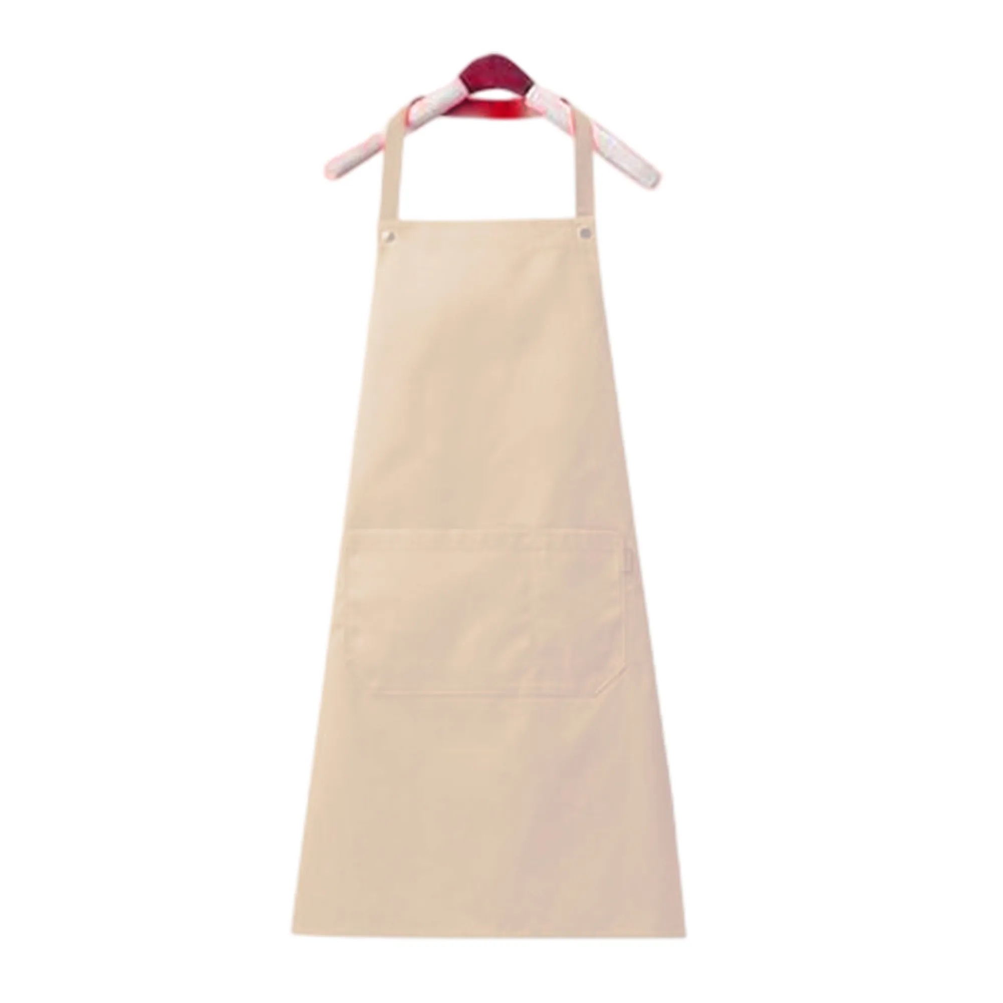 Canvas Kitchen Apron with Pockets 2