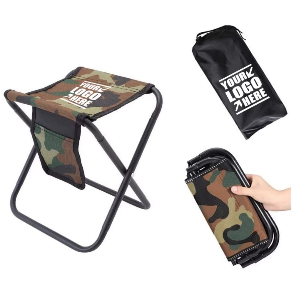 Folding Stool With Pocket And Carry Bag 2
