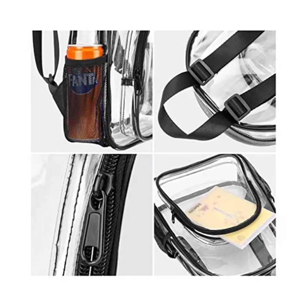 Clear PVC Heavy Duty Waterproof Backpack 3