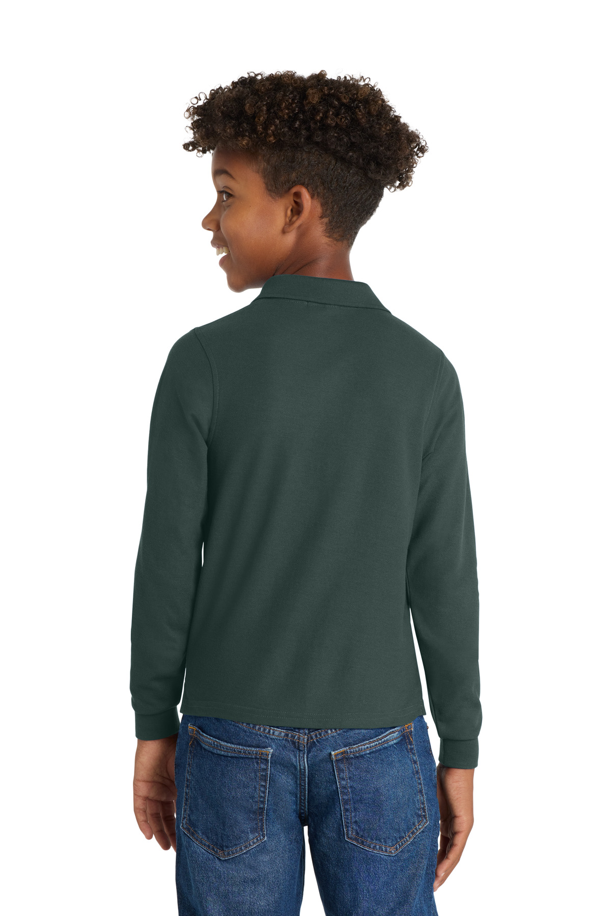 Port Authority Youth Long Sleeve Silk Touch Polo. Y500LS 44