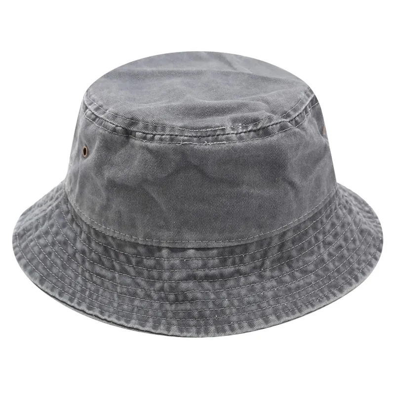 Washed Cotton Bucket Hat MOQ 50 PCS 4