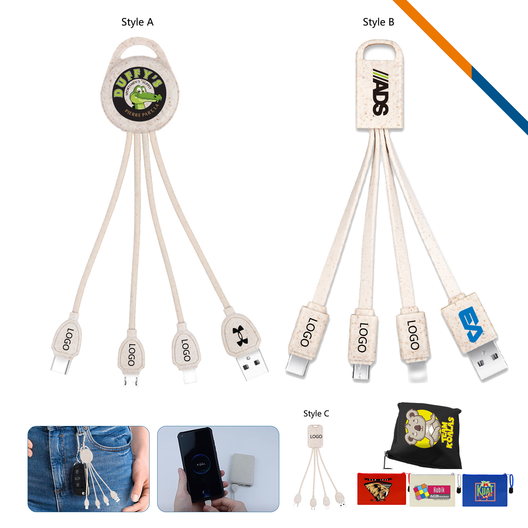 Raneon 3in1 Charging Cable 3