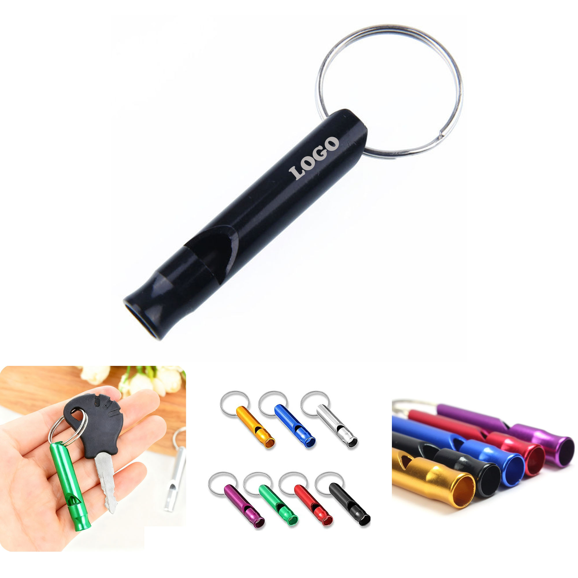 Safety Whistle Keychain 1