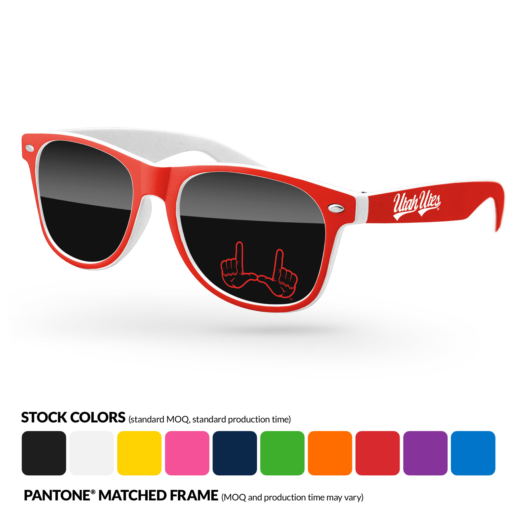 2-Tone Retro Sunglasses 1