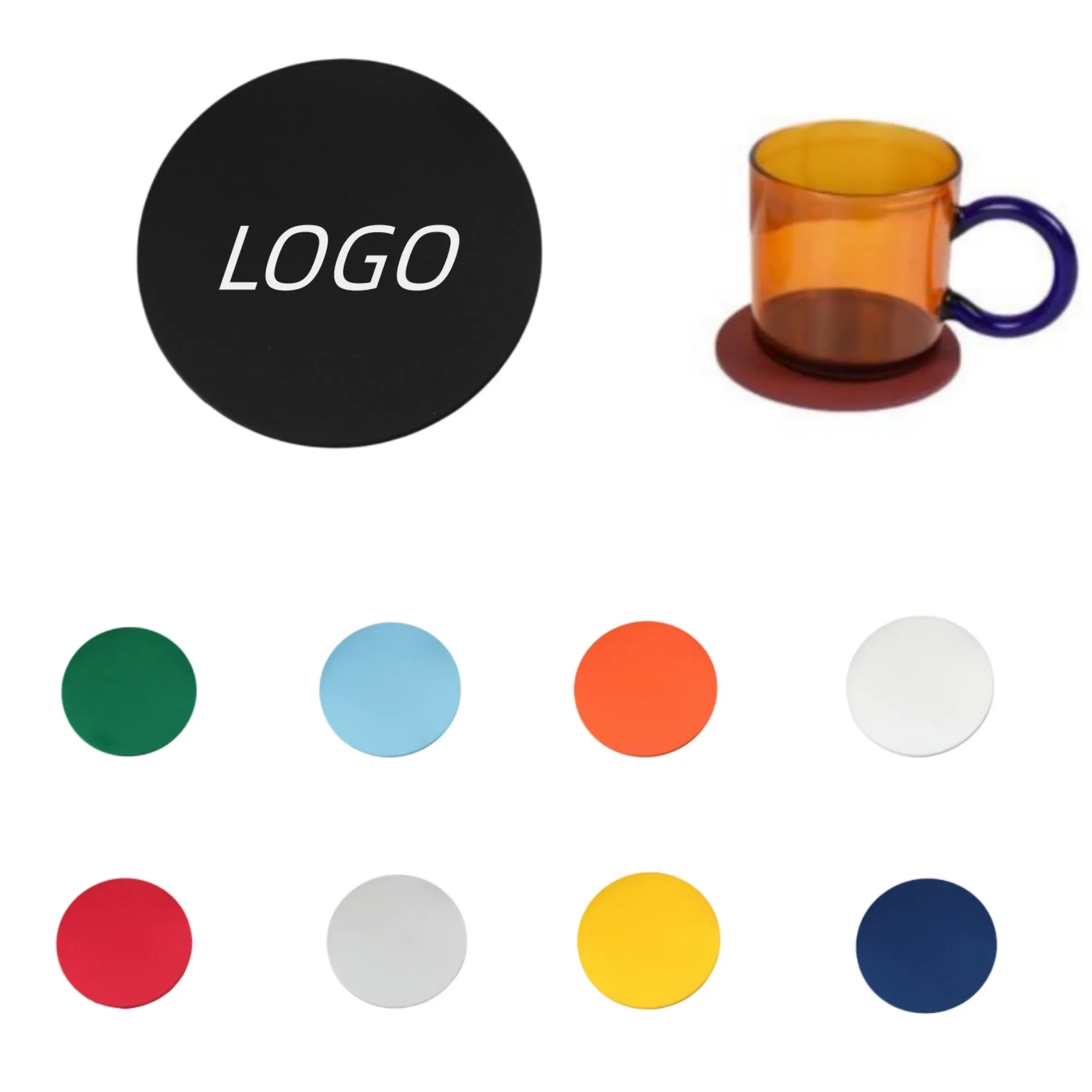 Colorful PVC Insulated Coaster 2