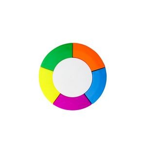 Round Shaped 5 In 1 Highlighter 2