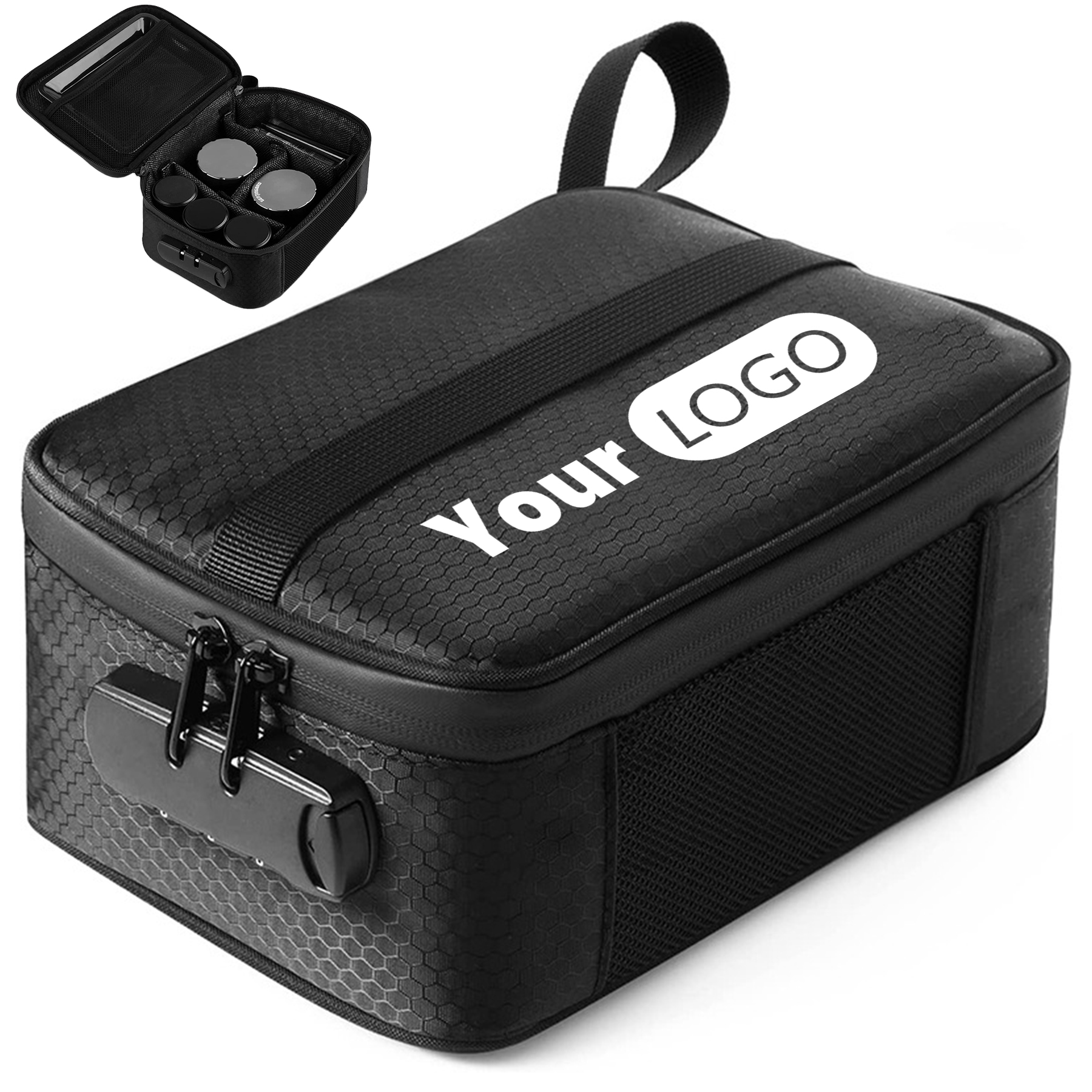 Nylon Portable travel odor-proof storage bag 5