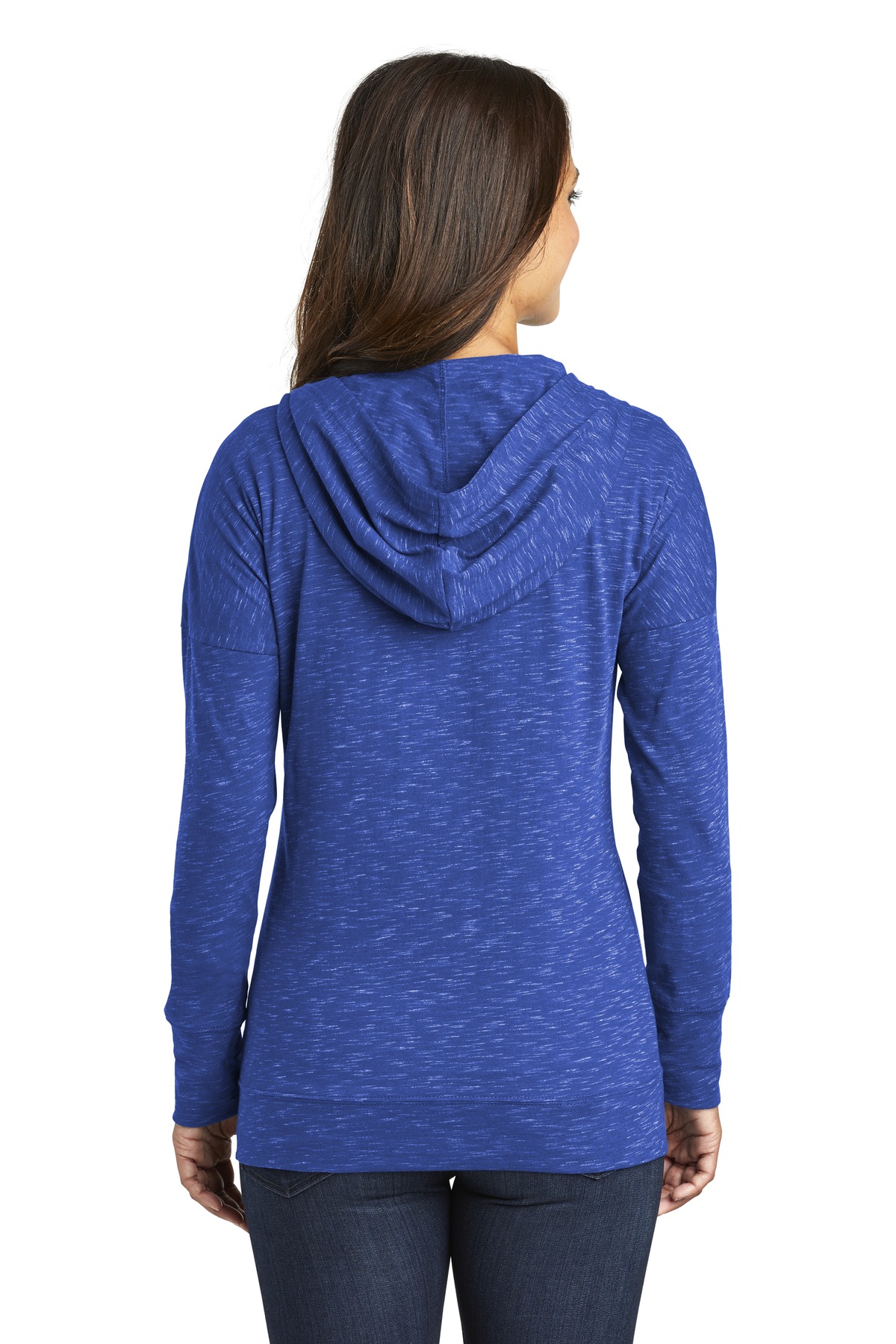 District Women's Medal Full-Zip Hoodie. DT665 15