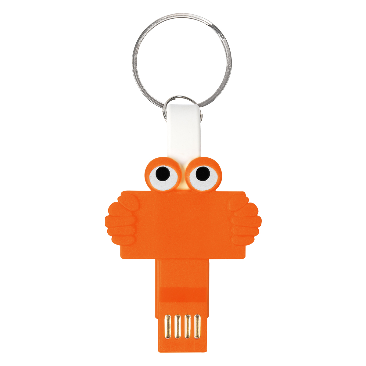 Clipster Buddy 3-In-1 Charging Cable Key Ring 11