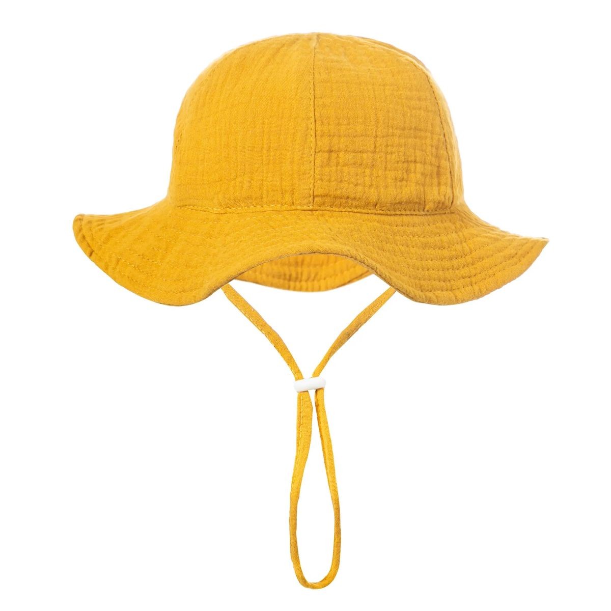 Infant Cotton Hat with Chin Strap 14