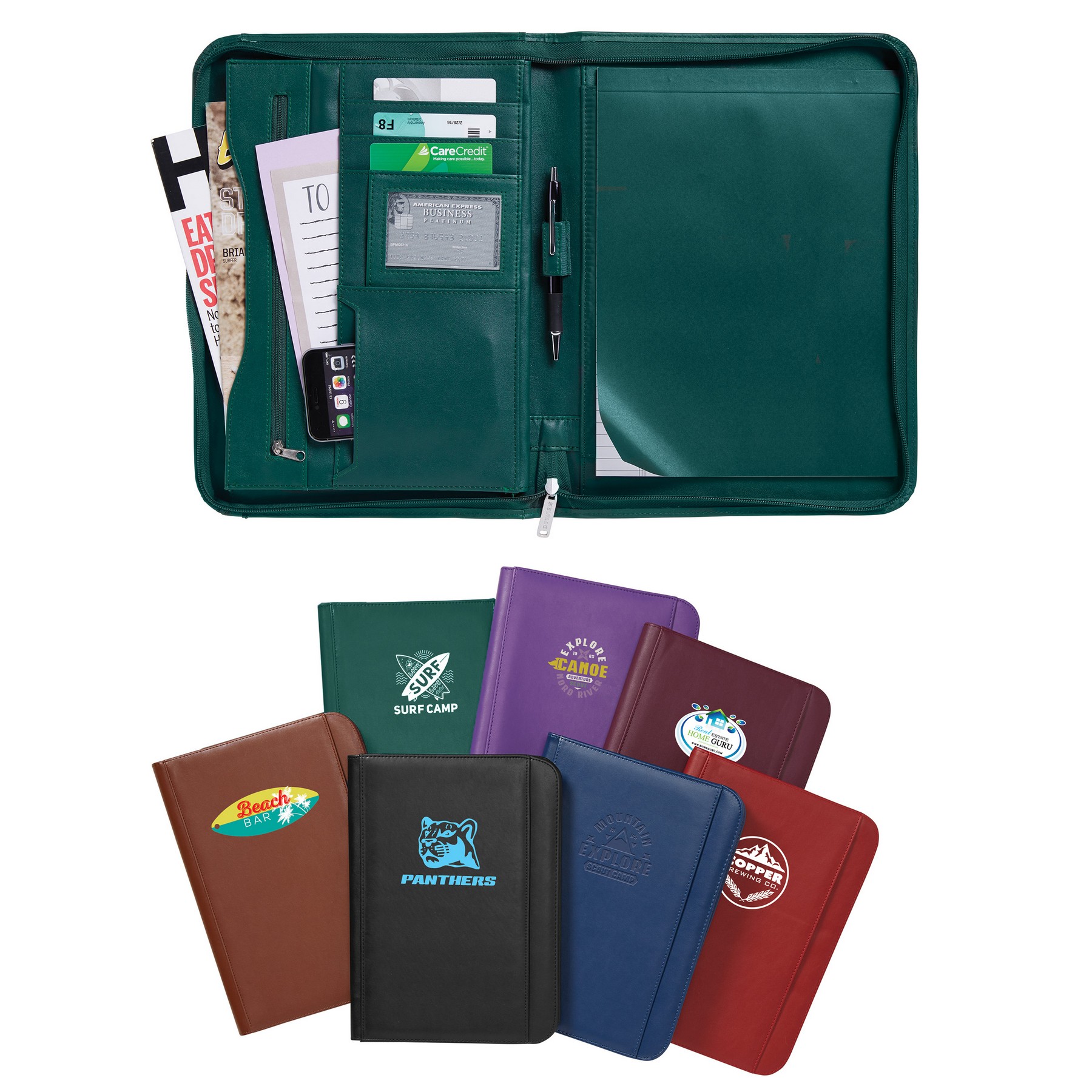 Deluxe Padfolio WithLeather Folio Matte Finish For Office 4