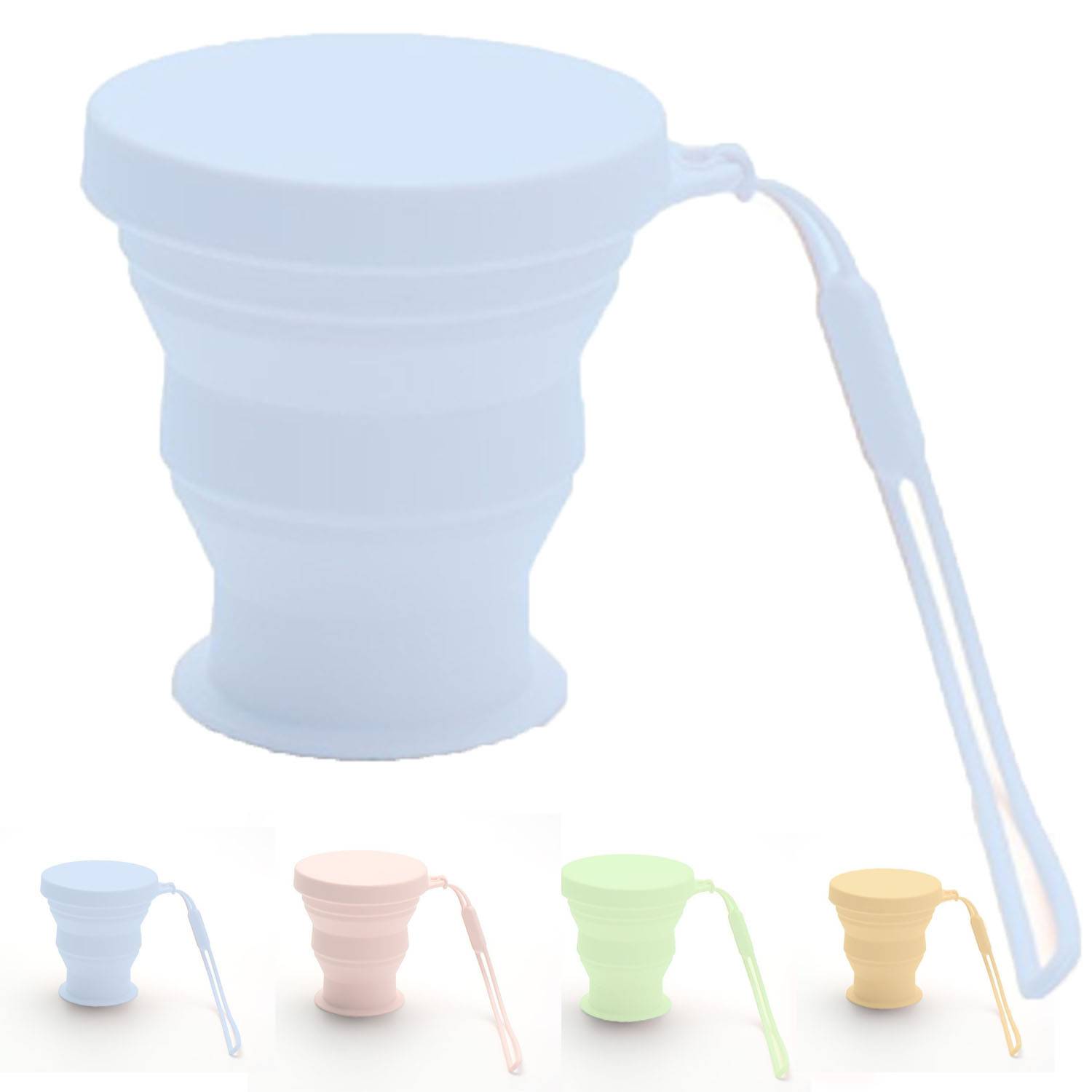 7oz Collapsible Food Grade Silicone Cup 7