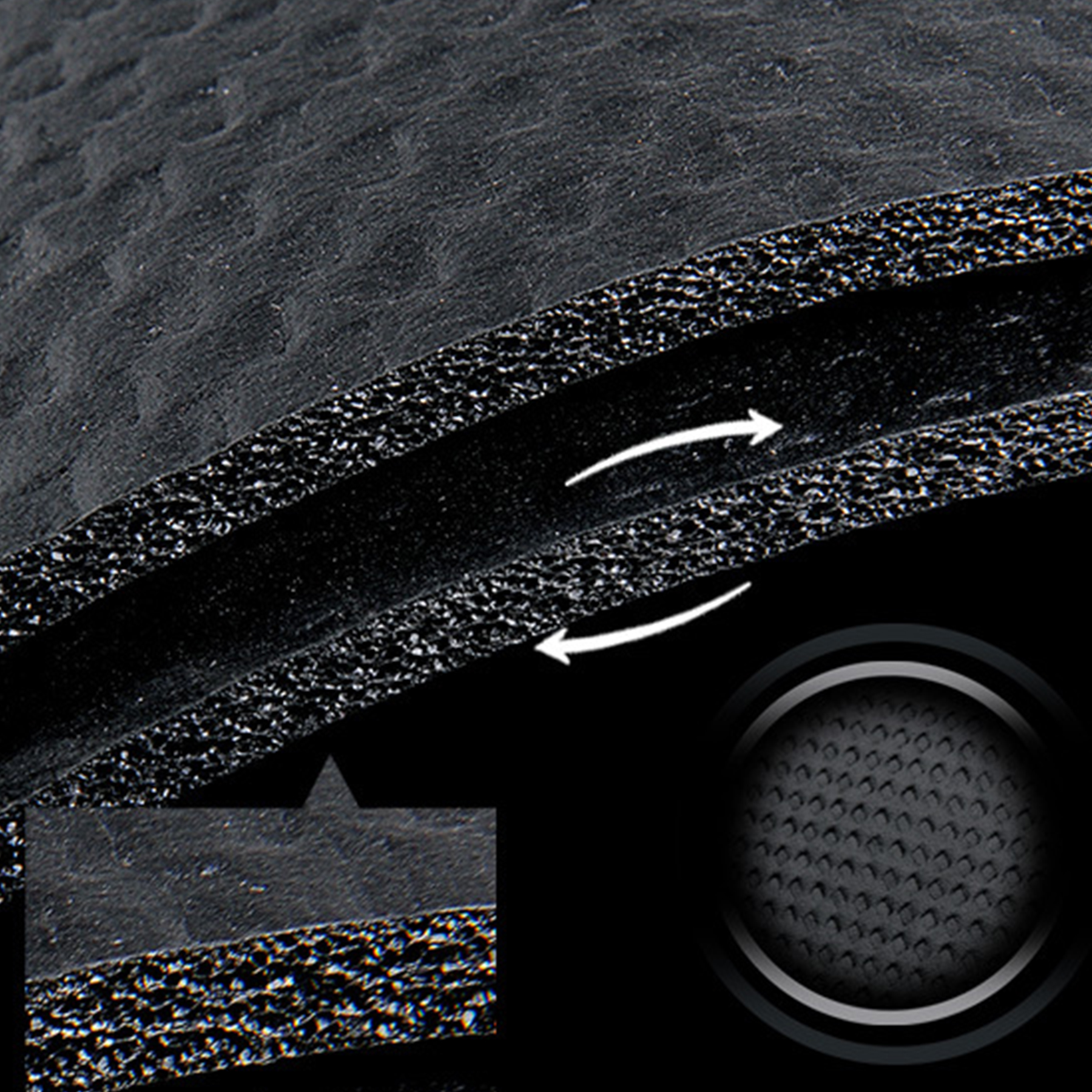 Rubber Shock Absorption And Noise Reduction Treadmill Floor Mat 13