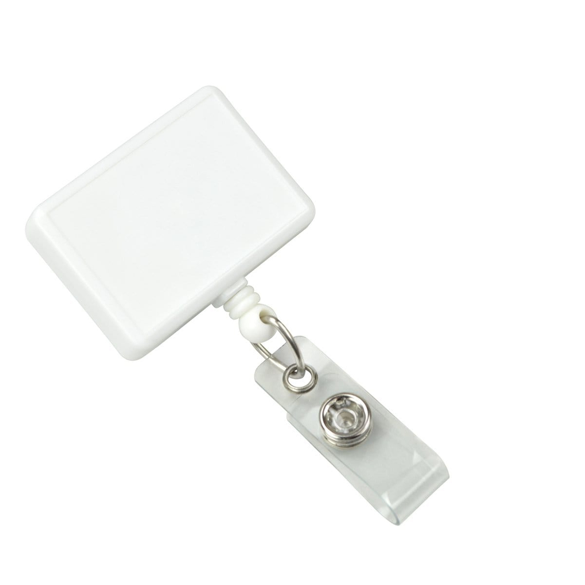 Retractable Badge Reel With Rotating Swivel/ Alligator Clip 6