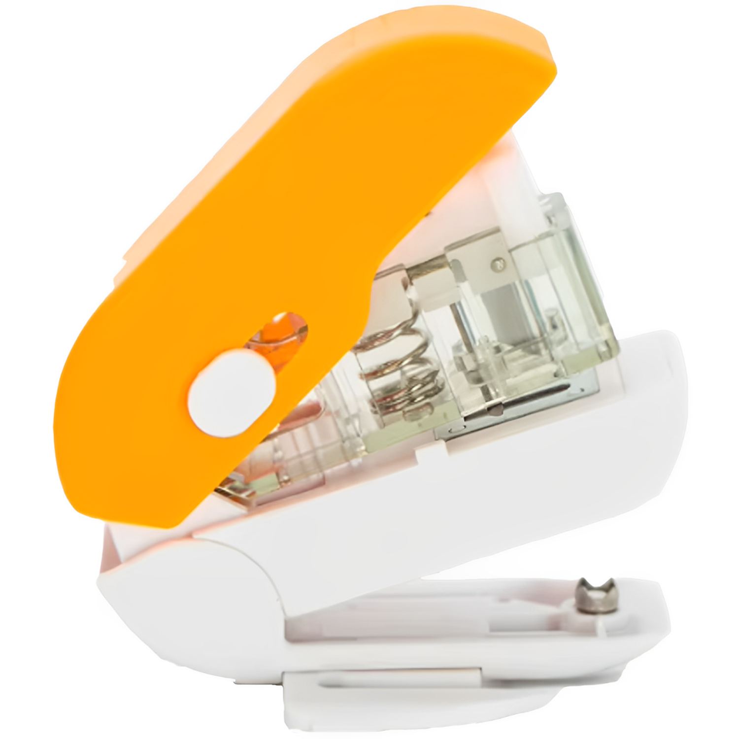 Mini Needleless SS - 3N1 Stapler for School & Office, custom desk accessory with logo imprint 6