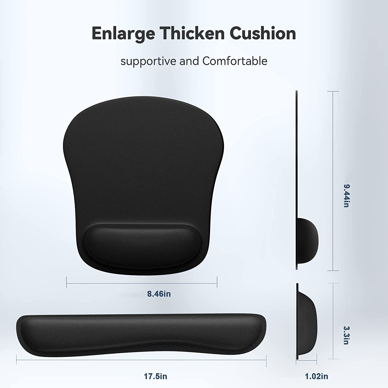 Keyboard Wrist Rest And Mouse Pad With Wrist Support 2