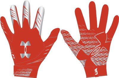 Men's UA F7 Football Gloves 10