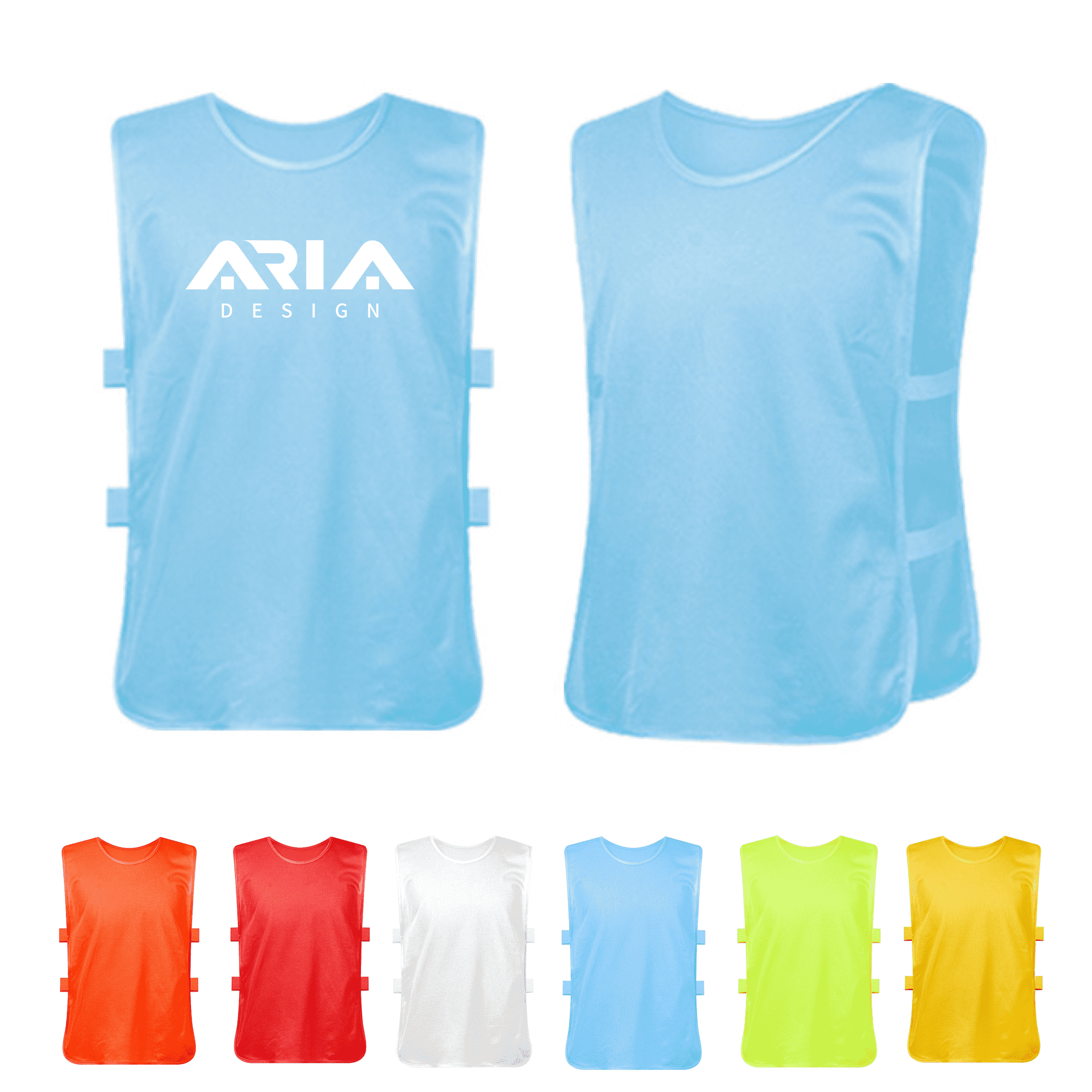 MOQ10 Customizable Adults Practiace Jersey Vest 6