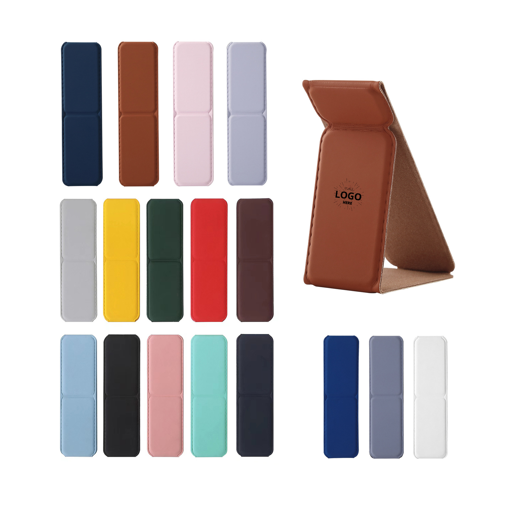 Folding Pu Leather Phone Stand 6