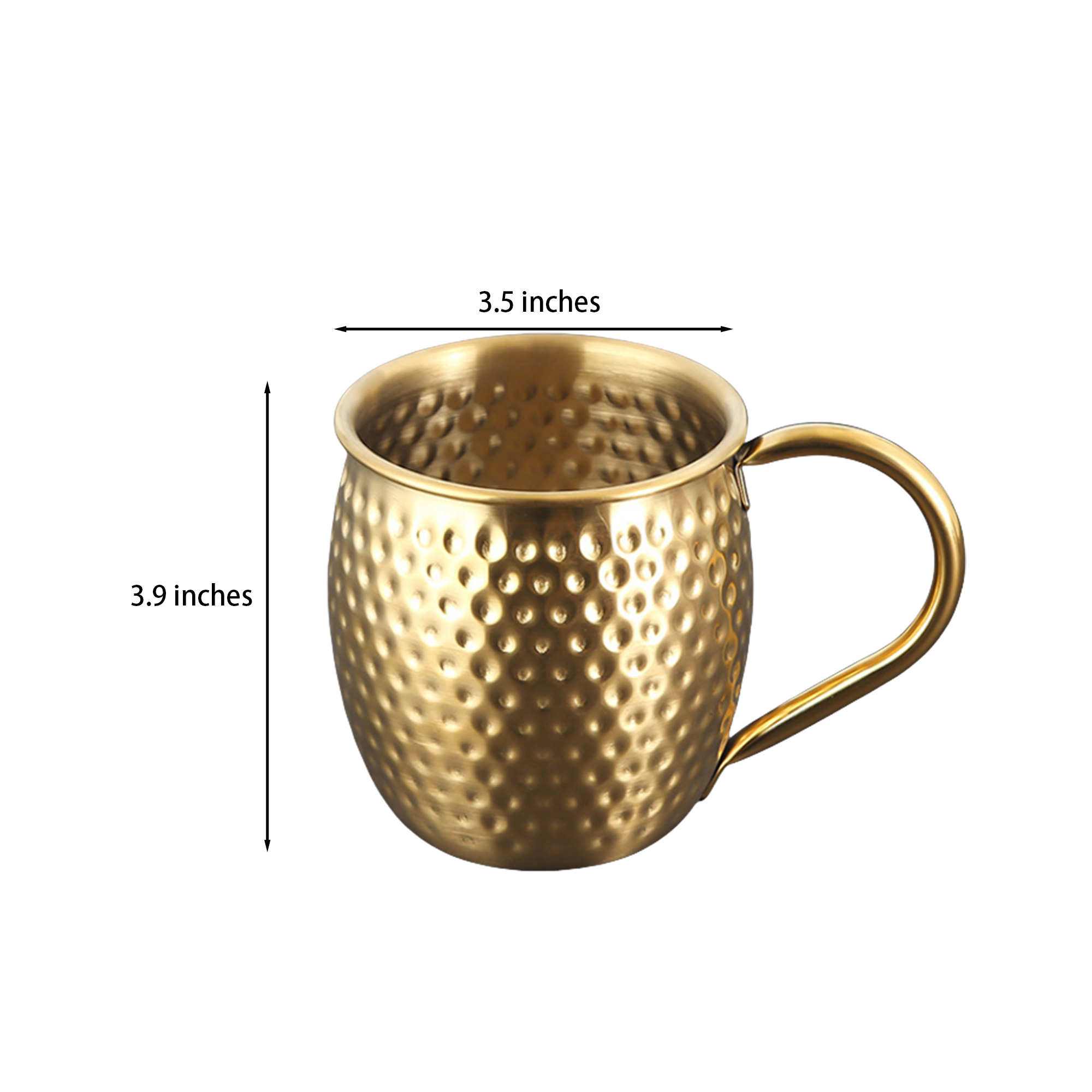 Shatterproof Tumbler Stainless Steel Cup With Handle MOQ100 1