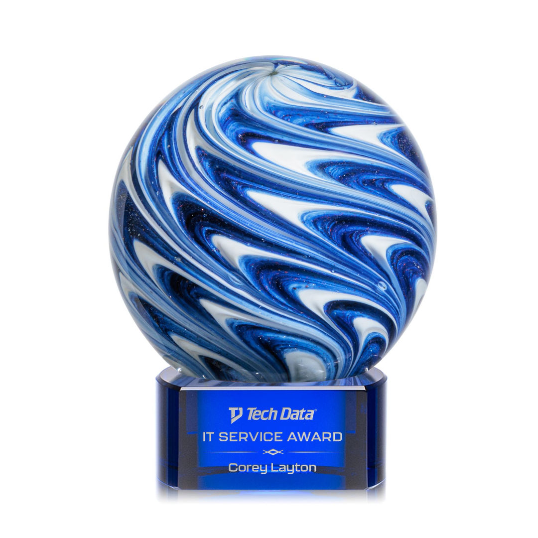 Naples Award on Paragon Base - Blue 3