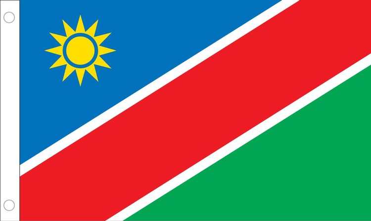 Namibia Flag - 4' x 6' - Nylon 2