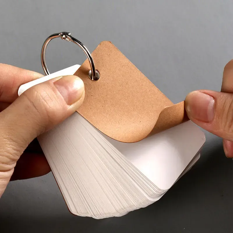 Index With Binding Rings Double-sided Available Study Cards 1