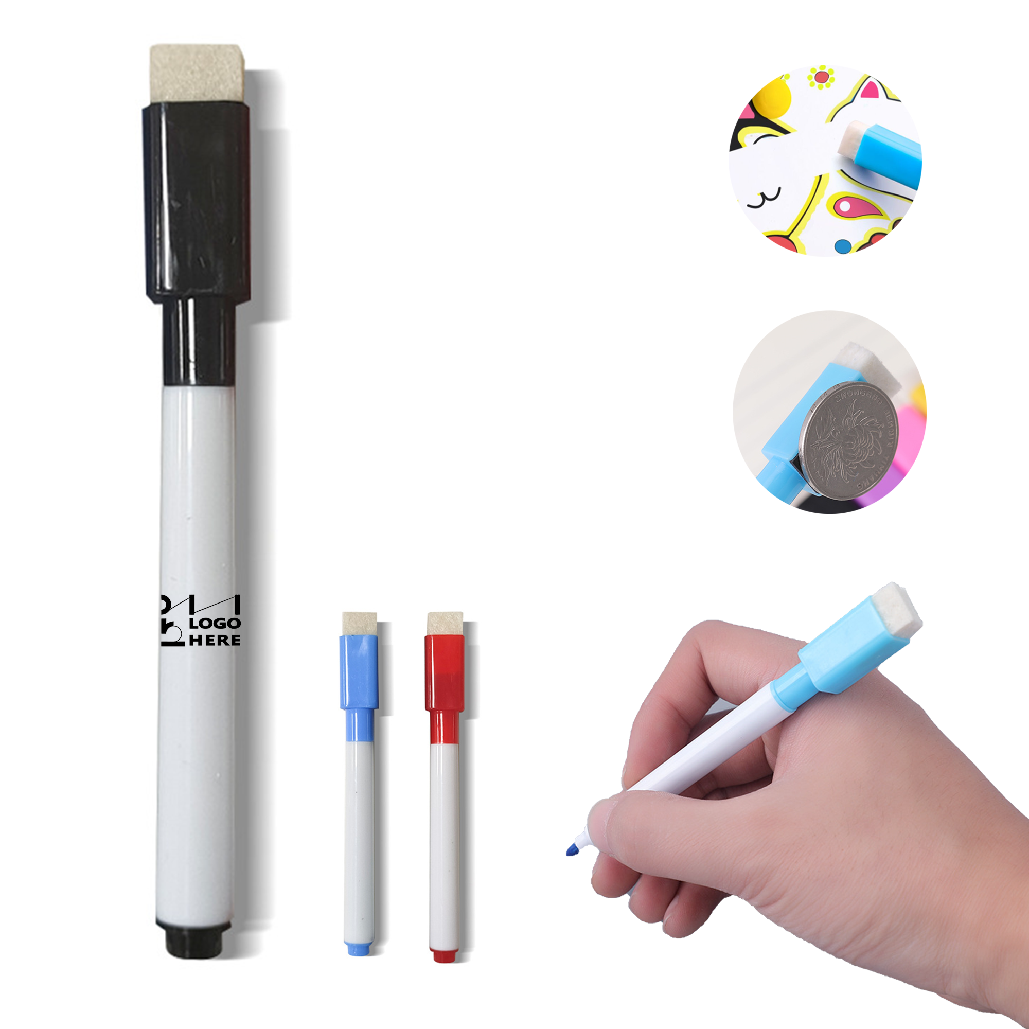 Magnetic Dry Erase Whiteboard Marker Pen 2