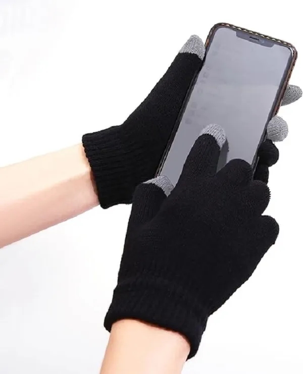Winter Warm Knit Gloves - Touch Screen 2