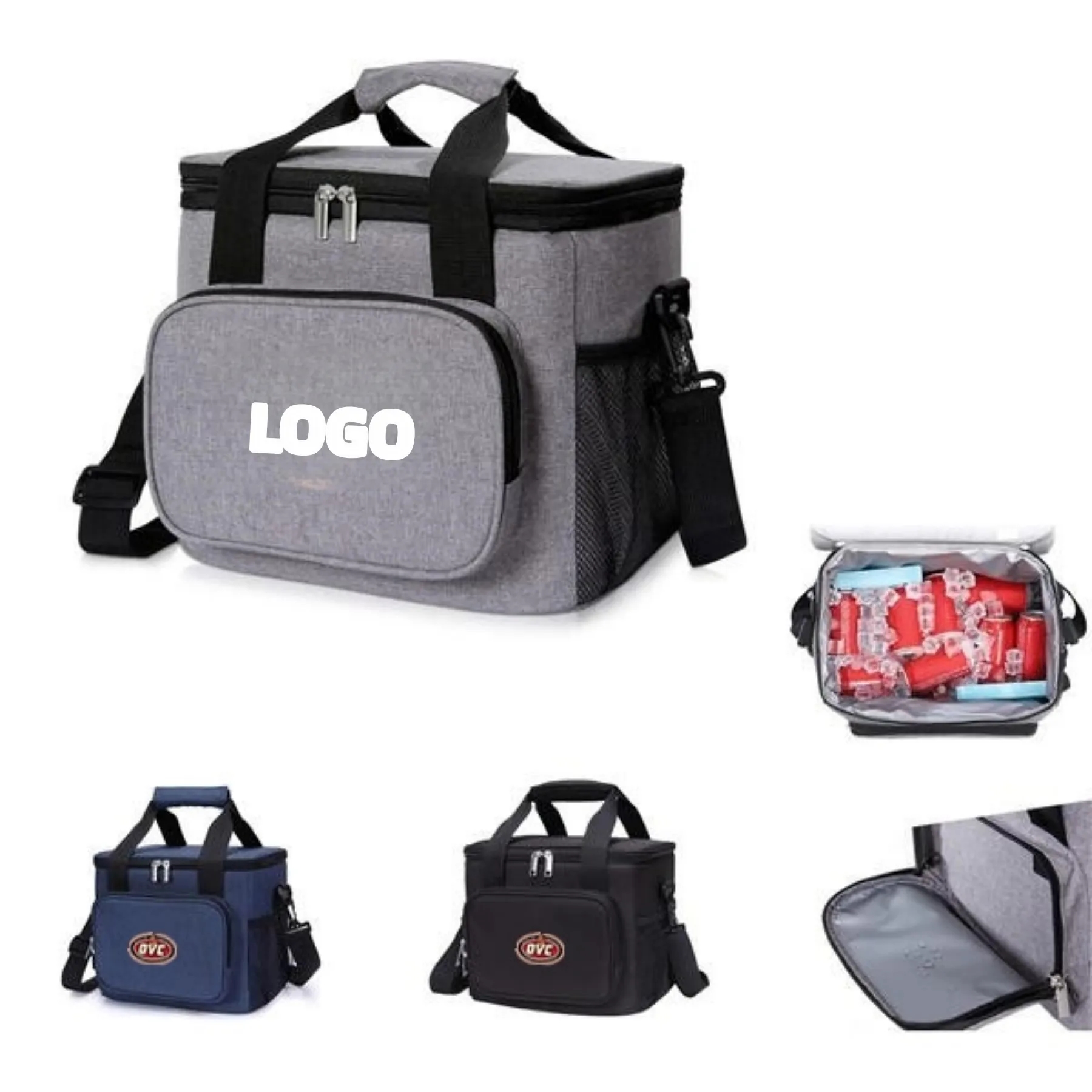 24-Can (15L) Insulated Lunch Cooler Bag 2