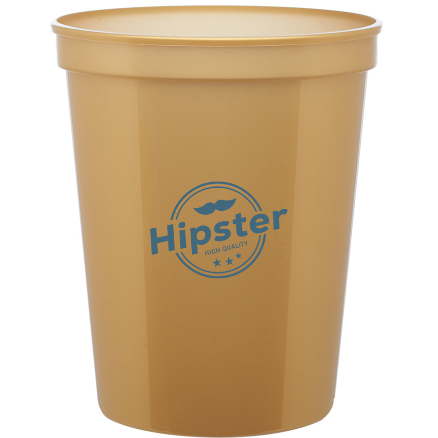 Reusable Plastic Stadium Cups 16 oz. 8