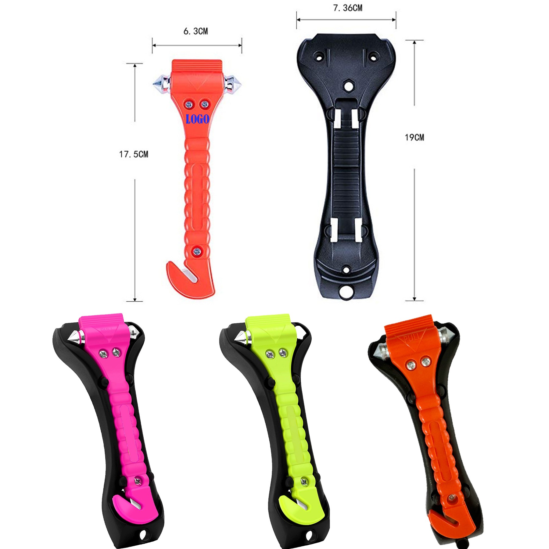 Car 2-In-1 Life Saving Emergency Car Safety Hammer